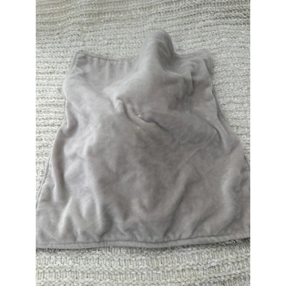 Carters Sloth‎ Security Blanket Lovey Plush Stuffed Animal Gray Kids Toy Nursery
